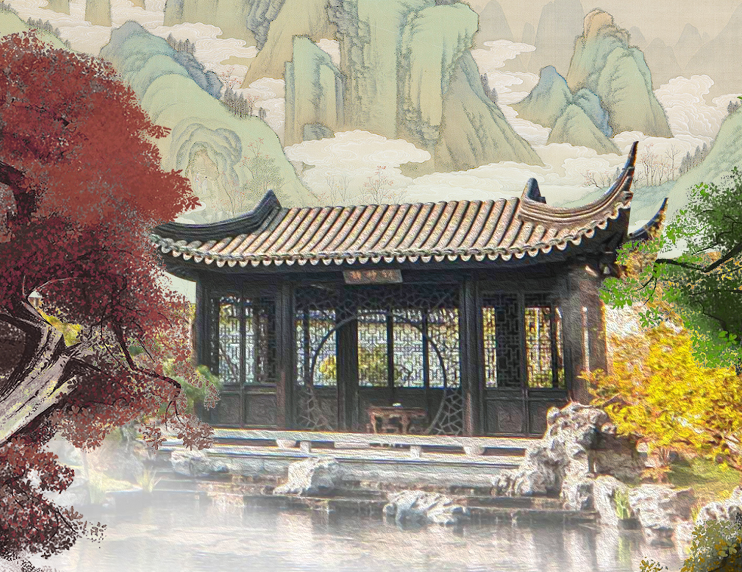 登臨縱目處，好景不覺(jué)寒
