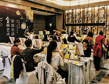 【央璽】“璽喚藝術(shù)，彩繪生活” 油畫體驗(yàn)課圓滿落幕